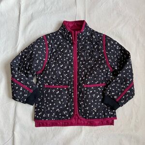 Kids Floral Quilted Floral Jacket size 10 years